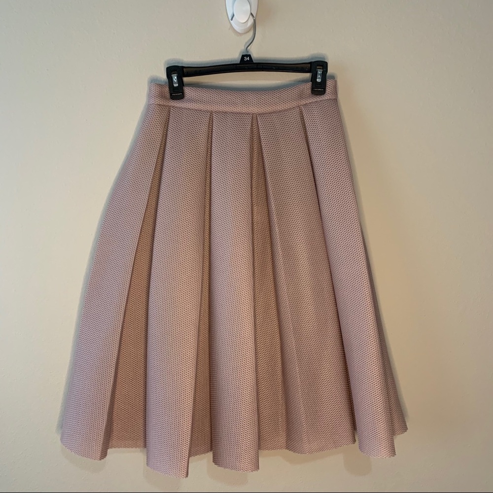 Pink skater skirt